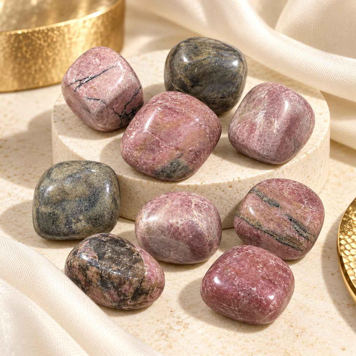 Rhodonite Tumble Stone