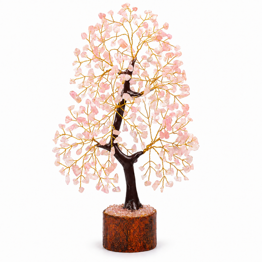 Rose Quartz Crystal Tree