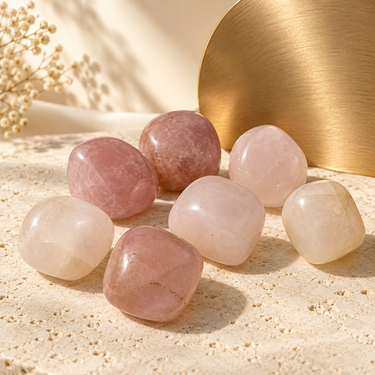 Rose Quartz Tumble Stone