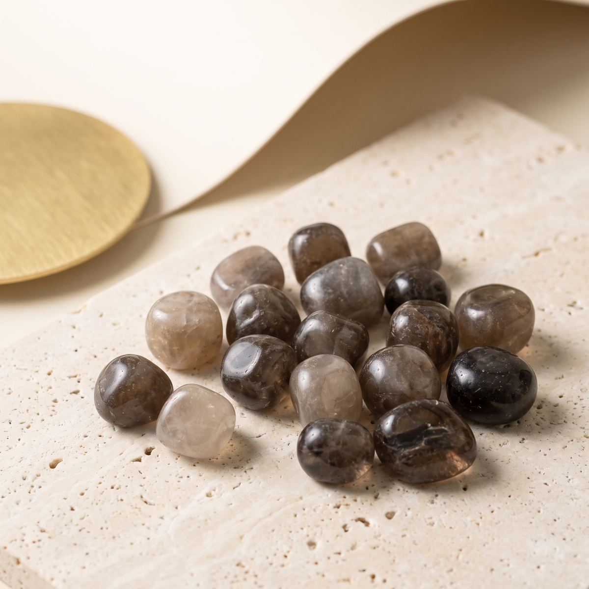 Smoky Quartz Tumble Stone