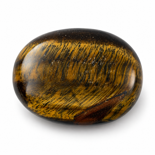 Tiger Eye Palm Stone